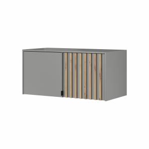 Nadstawka na szafę NIKO LAMELE 105 cm szara